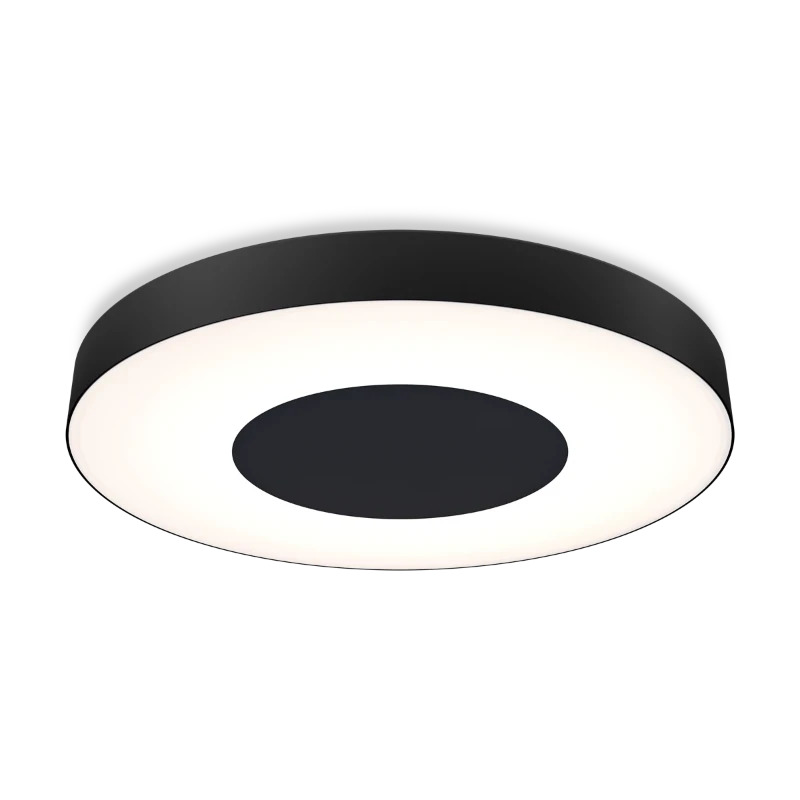 Plejd Smart LED Plafondlamp | 22W 2200K/4000K 2000Lm | Dimbaar | met App | Zwart afbeelding