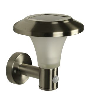 Luxform solar Calais LED wand buitenlamp