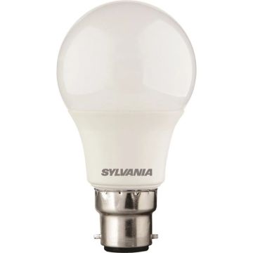 6x Sylvania B22d LED Lamp | 4.9W 2700K 470Lm 230V | 827 | ToLEDo GLS