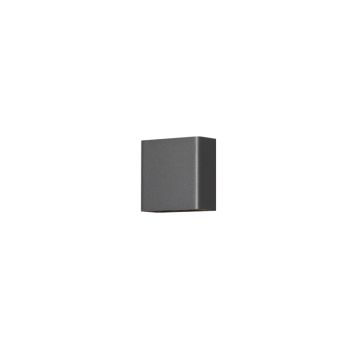 Konstsmide Buiten Wandlamp Chieri | Max. 1x 100W E27 | Zwart Aluminium | IP44 | Met Bewegingssensor