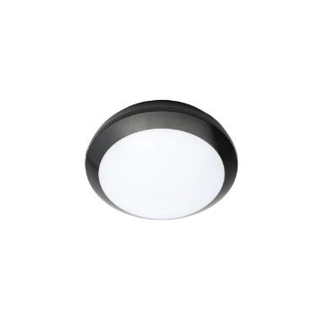 ELP LED Plafonnière | 16W 3000K/6000K 1440Lm | 830/860 IP66 IK10 | Zwart 3CCT