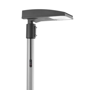 Performance in Lighting LED Mastarmatuur | 30W 2700K 3400lm 727 | 60mm Grijs IP66 Dimbaar
