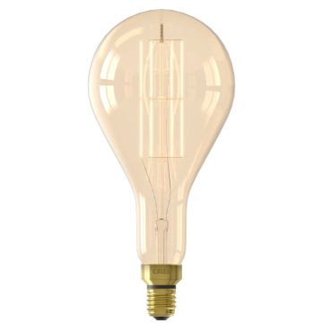 Calex E27 LED Lamp Splash High Lumen Goud | 10.5W 1100Lm 2100K | 220-240V 821 | Dimbaar