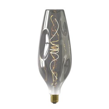 Calex E27 LED Lamp Barcelona Titanium | 4W 60Lm 1800K | 220-240V 918 | Dimbaar