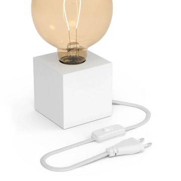 Calex Tafellamp | 1x E27 Max 40W | Mat Wit