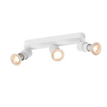 SLV LED Plafond- Wandlamp | 3X GU10 Max 6W  | IP20 Dimbaar | PURI 2.0
