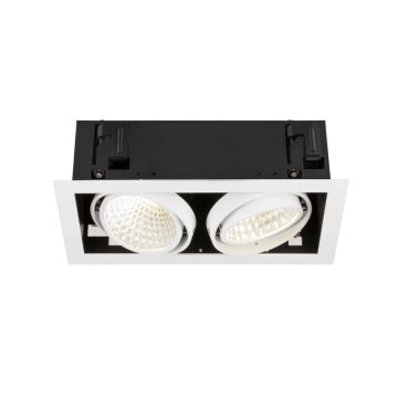 SLV LED Inbouwarmatuur Ømm | 54W 4000K 3400lm 940 IP20 | DALI | KADUX