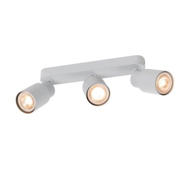 SLV LED Plafond- Wandlamp | 3X GU10 Max 6W  | IP20 Dimbaar | PURI 2.0
