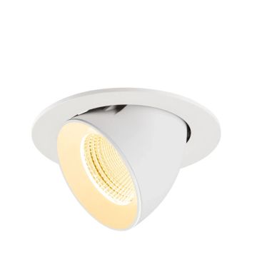 SLV LED Inbouwarmatuur Ø145mm | 17W 3000K 2500lm 930 IP20 | DALI | NUMINOS