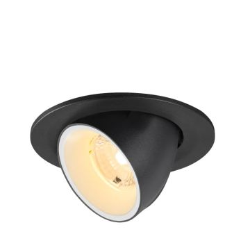 SLV LED Inbouwarmatuur Ø90mm | 6.7W 3000K 1050lm 930 IP20 | DALI | NUMINOS