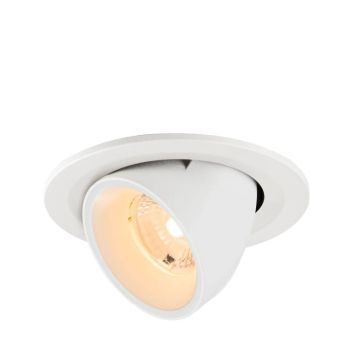 SLV LED Inbouwarmatuur Ø90mm | 6.7W 2700K 1000lm 927 IP20 | DALI | NUMINOS