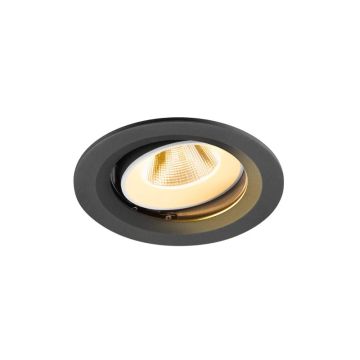 SLV LED Inbouwarmatuur Ø120mm | 12W 3000K 1800lm 930 IP20 | DALI | NUMINOS
