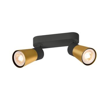 SLV LED Plafond- Wandlamp | 2X GU10 Max 6W  | IP20 Dimbaar | PURI 2.0