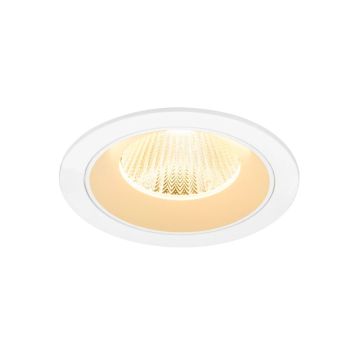 SLV LED Inbouwarmatuur Ø120mm | 17W 3000K 2500lm 930 IP20 | DALI | NUMINOS