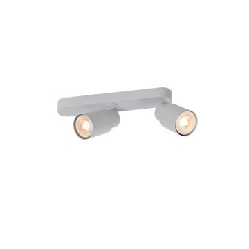 SLV LED Plafond- Wandlamp | 2X GU10 Max 6W  | IP20 Dimbaar | PURI 2.0