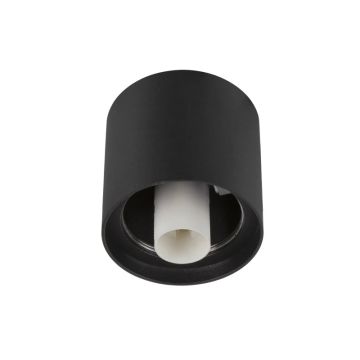 SLV LED Plafondlamp | 1X E14 Max 6W  | IP44 Dimbaar Zwart | VARYT