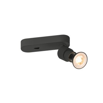 SLV LED Plafond- Wandlamp | 1X GU10 Max 6W  | IP20 Dimbaar | PURI 2.0