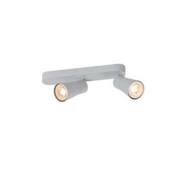 SLV LED Plafond- Wandlamp | 2X GU10 Max 6W  | IP20 Dimbaar | PURI 2.0