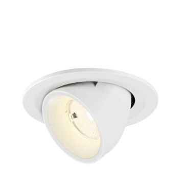 SLV LED Inbouwarmatuur Ø90mm | 6.7W 4000K 1050lm 940 IP20 | DALI | NUMINOS