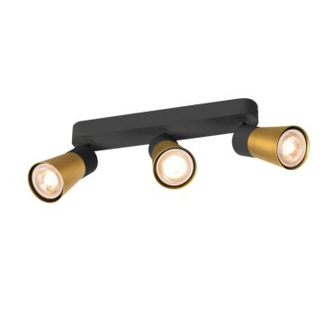 SLV LED Plafond- Wandlamp | 3X GU10 Max 6W  | IP20 Dimbaar | PURI 2.0