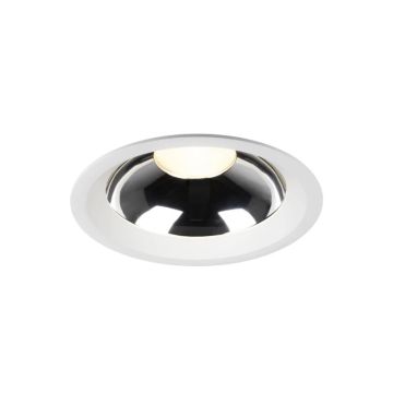 SLV LED Inbouwarmatuur Ø205mm | 8W 4000K 1080lm 940 IP54 | DOWNLIGHT