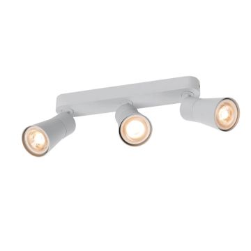 SLV LED Plafond- Wandlamp | 3X GU10 Max 6W  | IP20 Dimbaar | PURI 2.0
