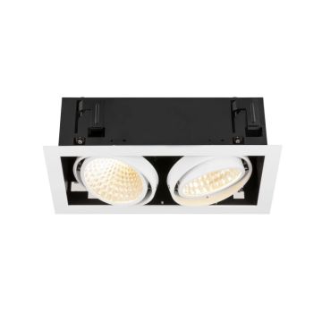 SLV LED Inbouwarmatuur Ømm | 54W 3000K 3150lm 930 IP20 | DALI | KADUX