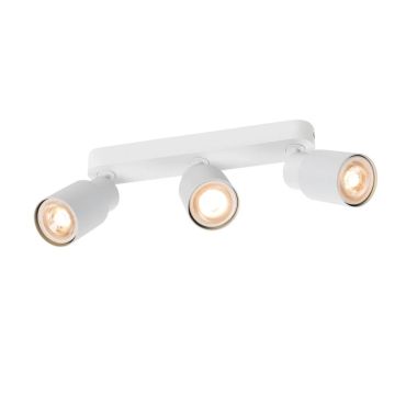 SLV LED Plafond- Wandlamp | 3X GU10 Max 6W  | IP20 Dimbaar | PURI 2.0