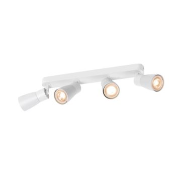SLV LED Plafond- Wandlamp | 4X GU10 Max 6W  | IP20 Dimbaar | PURI 2.0
