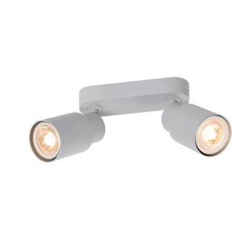 SLV LED Plafond- Wandlamp | 2X GU10 Max 6W  | IP20 Dimbaar | PURI 2.0