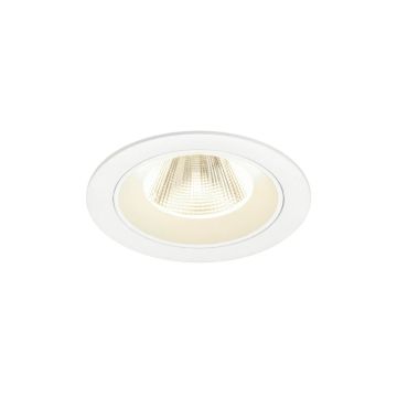 SLV LED Inbouwarmatuur Ø90mm | 12W 4000K 1900lm 940 IP20 | DALI | NUMINOS