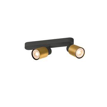SLV LED Plafond- Wandlamp | 2X GU10 Max 6W  | IP20 Dimbaar | PURI 2.0