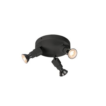 SLV LED Plafond- Wandlamp | 3X GU10 Max 6W  | IP20 Dimbaar | PURI 2.0