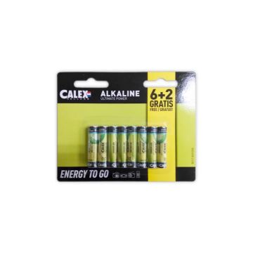 Calex Batterijen | AAA LR03 | 8-pack