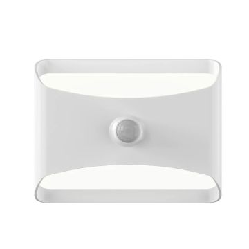 Calex Spot On Wandlamp | 30Lm | Batterij Oplaadbaar | Met Bewegingssensor en Schemersensor