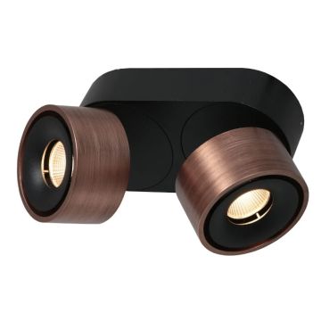 Mexlite Fez LED Downlighter | 16W 2700K 1400lm | Dimbaar | Brons