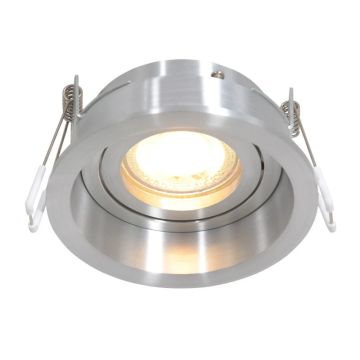 Steinhauer Pelite spot Ø10cm LED Inbouwspot | 1x GU10 10W | Dimbaar | Staal