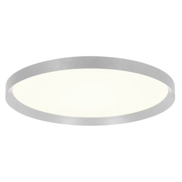 Steinhauer Flady LED Plafondlamp | 48W 2700K 4600lm 927 | Dimbaar | Staal/Wit