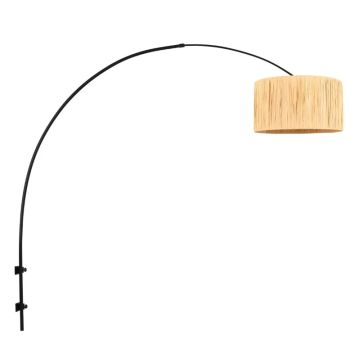 Steinhauer Sparkled Light LED Wandlamp | 1x E27 40W | Dimbaar | Naturel/Zwart