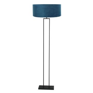 Steinhauer Stang LED Vloerlamp | 1x E27 40W | Dimbaar | Blauw/Zwart