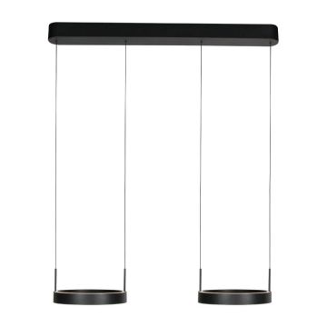 Steinhauer Exclusive Mykty LED Hanglamp | 50W 2700K 6500lm 927 | Dimbaar | Zwart