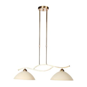 Steinhauer Anthea LED Hanglamp | 2x E27 | Brons