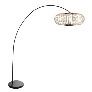 Steinhauer Solva LED Vloerlamp | 1x E27 | Zwart