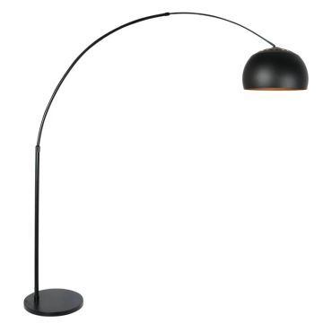 Steinhauer Globe-Black LED Vloerlamp | 1x E27 40W | Dimbaar | Zwart