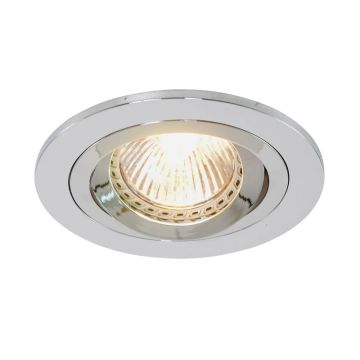 Steinhauer Pelite spot Ø10cm LED Inbouwspot | 1x GU10 10W | Dimbaar | Staal