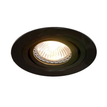 Steinhauer Pelite spot Ø10cm LED Inbouwspot | 1x GU10 10W | Dimbaar | Zwart