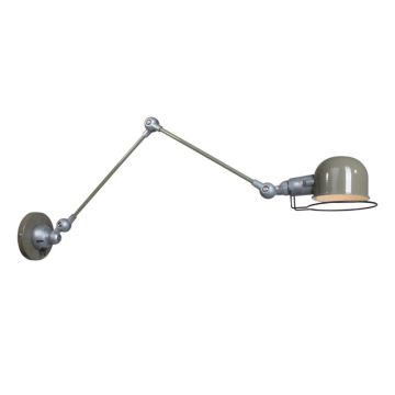Mexlite Davin LED Wandlamp | 1x E14 40W | Dimbaar | Aluminium/Groen