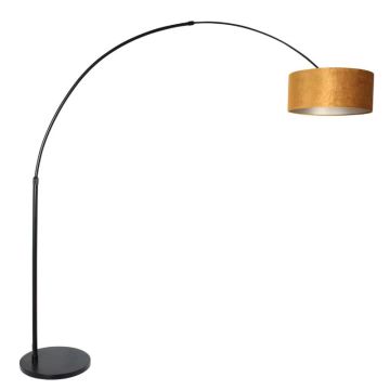 Steinhauer Sparkled Light LED Vloerlamp | 1x E27 40W | Dimbaar | Goud/Zwart