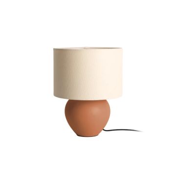 Leitmotiv Alma Cone LED Tafellamp | 1x E27 25W | Caramel brown