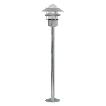 Nordlux Blokhus LED Tuinlamp | 1x E27 Max 60W | ip44 | Zilver